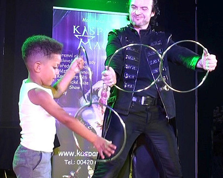 Performances for children or also "a magician at a children's event"